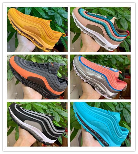 Nike Air Max 97 97s Mens Womans Zapatillas PRM Silver Bullet Azul Naranja  Amarillo Gris Negro Reflexivo 3M OG Marina Original Sneaker Diseñador Al  Aire Libre Por Newselling, 40,34 € | Es.Dhgate.Com