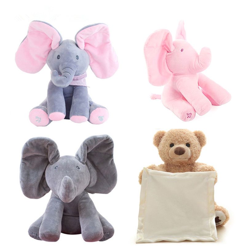 Cute Speak Talking Record Panda//Elephant Rabbit Plush Toys Kids Stuffed Toy UK
