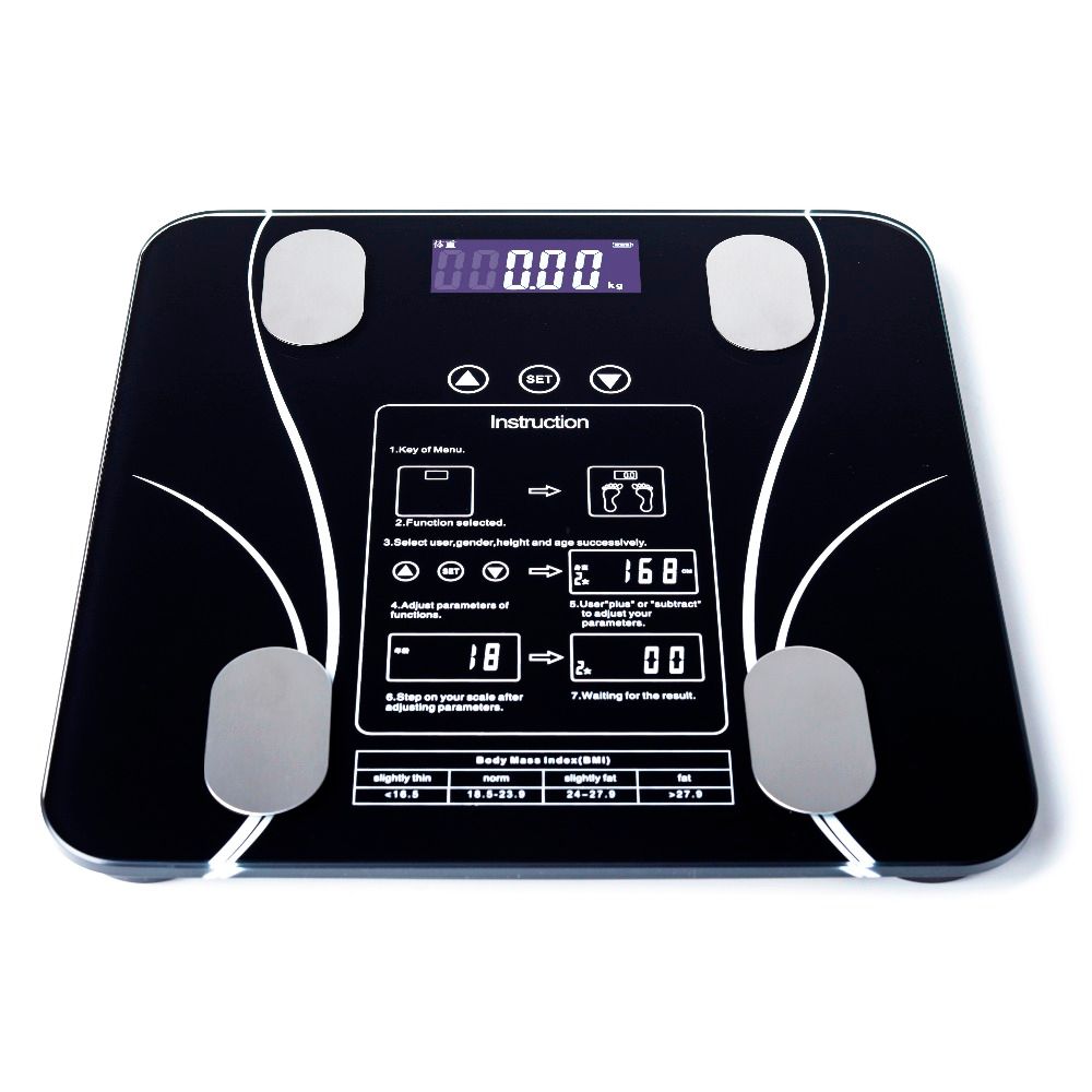 Bathroom Kitchen Scales Online Sale English Loose Sakura Smart Household Weighing Scale Small Fat Scale Led Digital English Version Functions Display On The Screen Dhgate Com