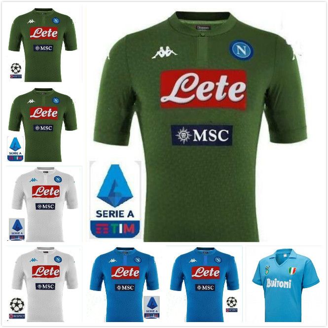 napoli jersey champions league