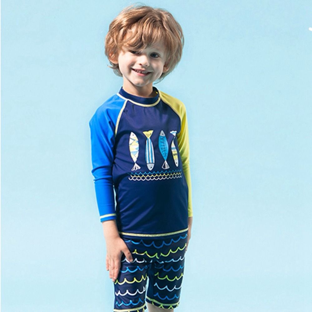 boys two piece swimsuit