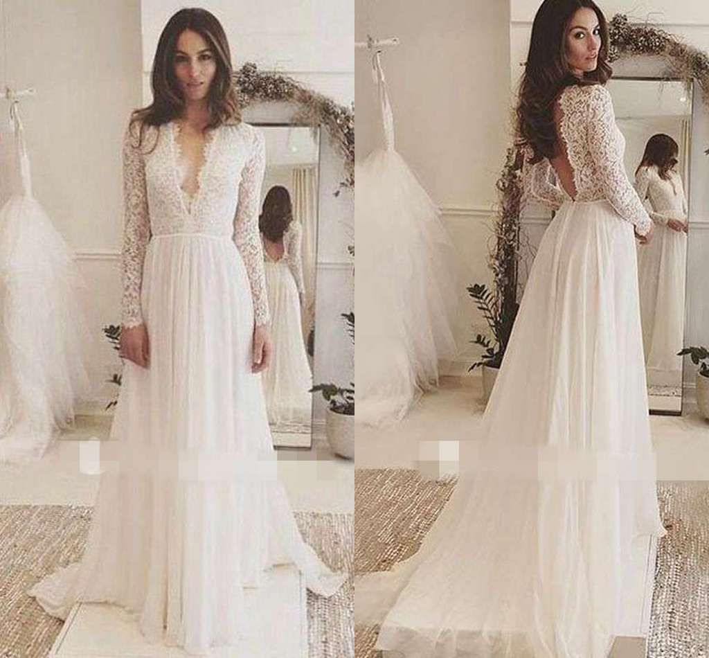 lace chiffon gown