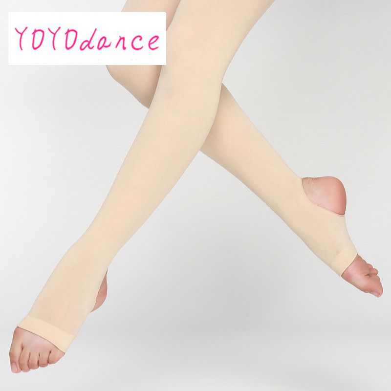 2021 Stage Wear Women Stirrup Tights Dance Ladies Leggings Adult Panty