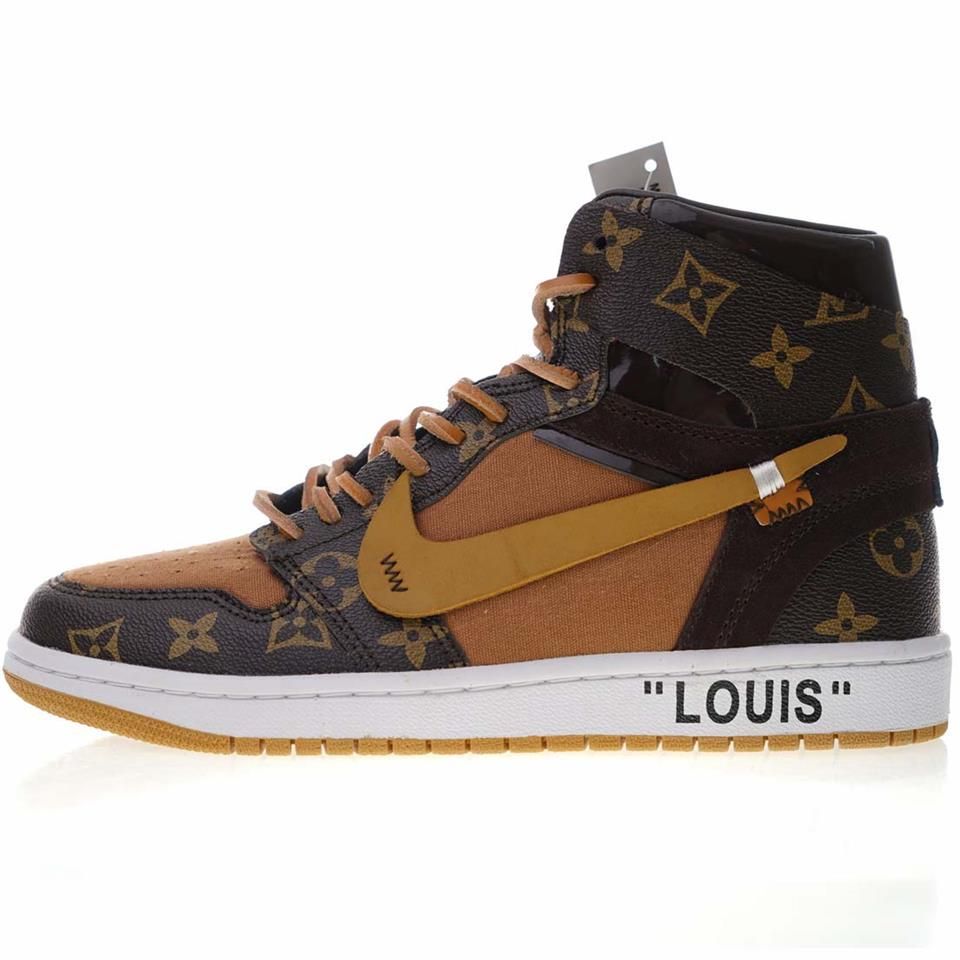 Compre Off White X Louis Vuitton X Nike Air Jordan 1 Pinnacle AJ Lujo  Diseñador De Parra Personalizada Zapatillas De Deporte Corrientes Zapatos  De Baloncesto 112942 A 26,93 € Del Qwe6668 | DHgate.Com