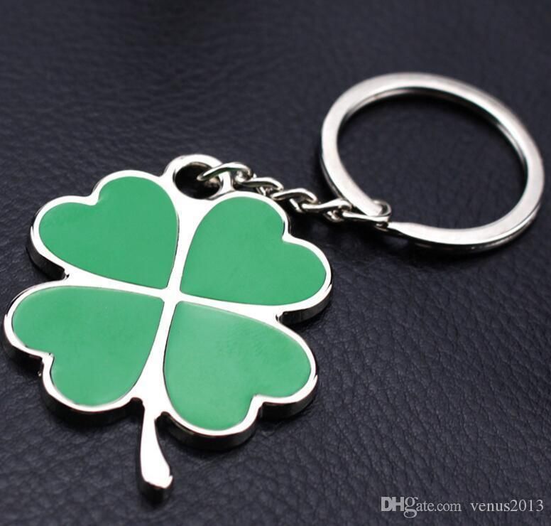 New Car Key Chains Accessories Leaf Keychain Fashion Four Leaf Clover Lucky Key Chain Jewelry Keyring Wedding Party Favor Wedding Party Decorations Wedding Party Favor From Qiansuning8 6 3 Dhgate Com