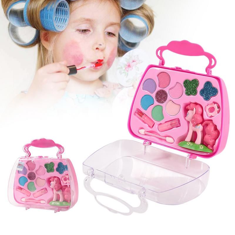Make Up Toy Pretend Play Kid Makeup Set Safety Non Toxic Makeup Kit Toy