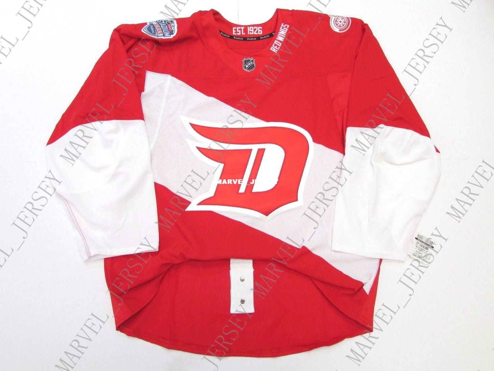 detroit red wings jersey stadium series