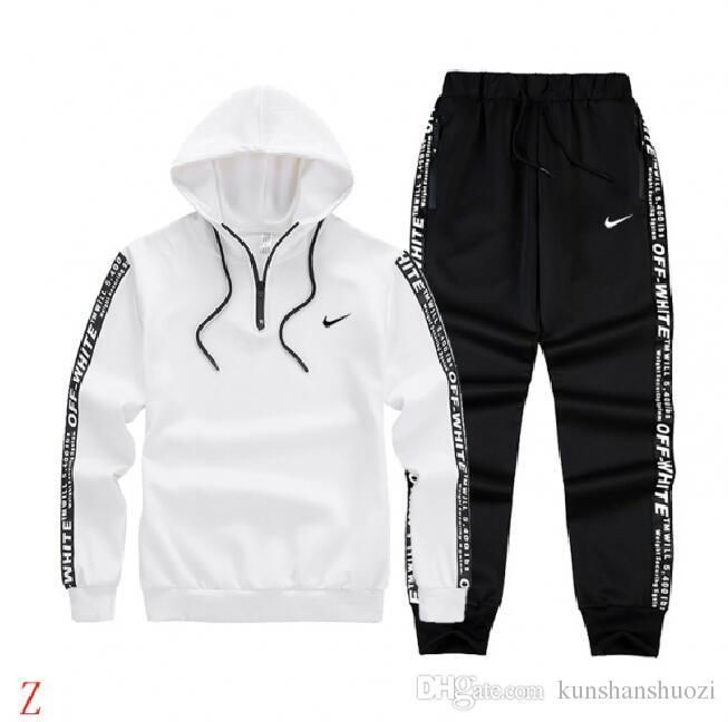 white jogging suit mens