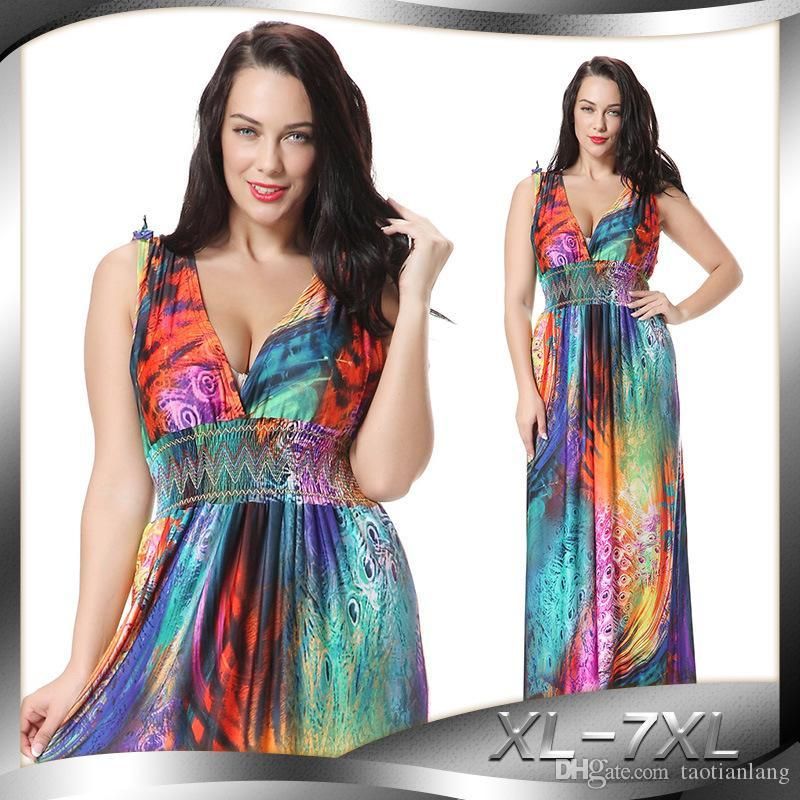 women's bohemian maxi dresses