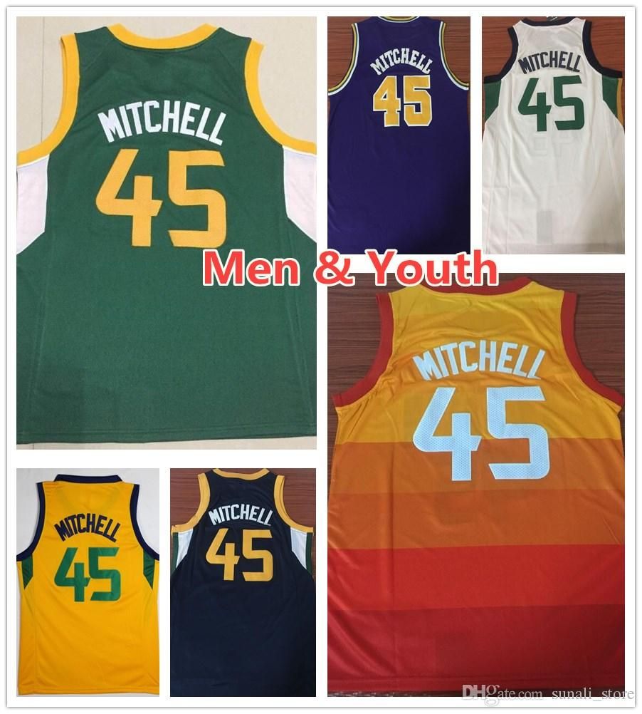 donovan mitchell green jersey