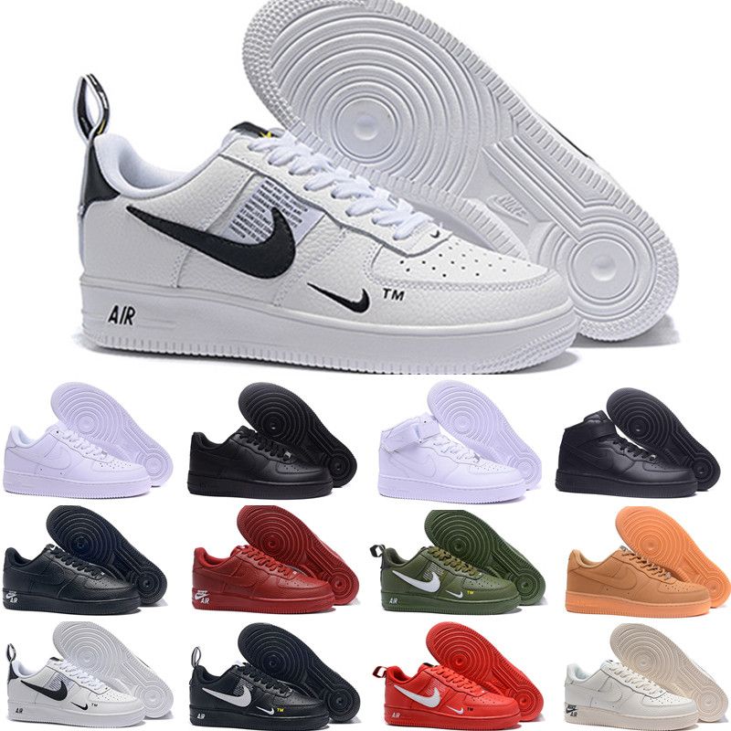 Compre Nike Air Force 1 One Dunk AF1 2019 Nuevas Llegadas Fuerzas Volt  Zapatos Para Correr Mujeres Hombres Entrenadores One Sports Skateboard  Classic 1 Green White Black Warrior Sneakers A 51,84 € Del Csbc350store |  DHgate.Com