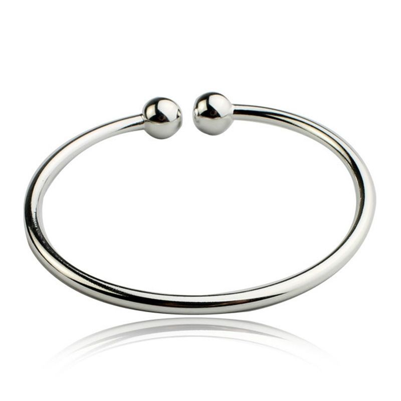 silver wrist bracelet