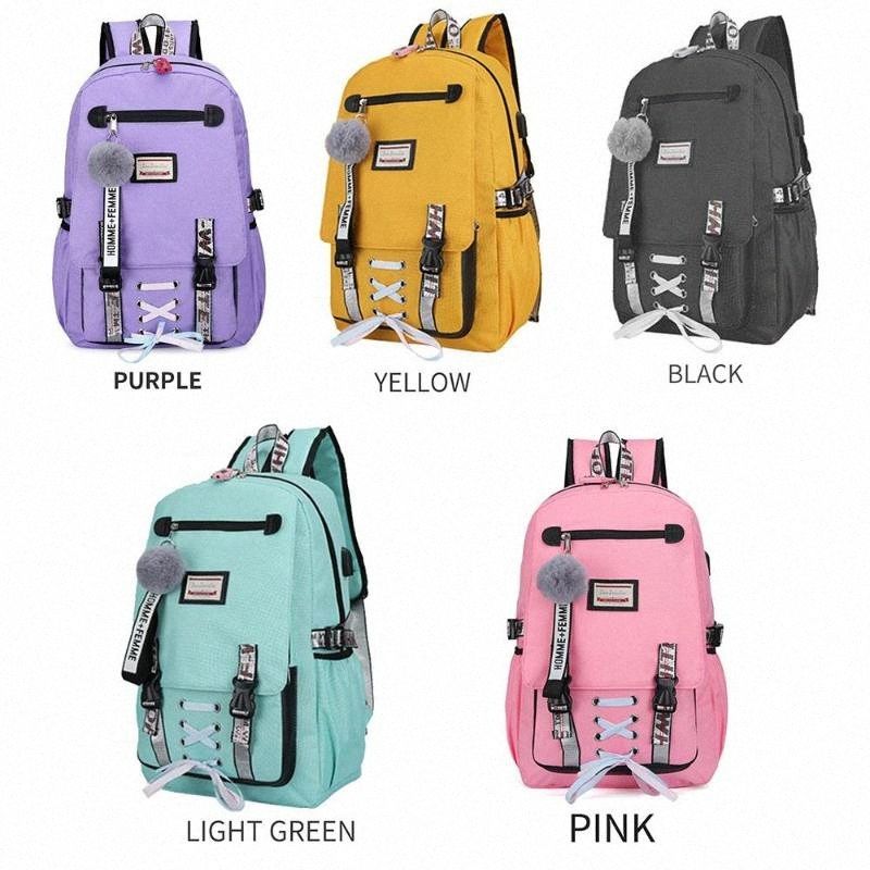 school bag with lock