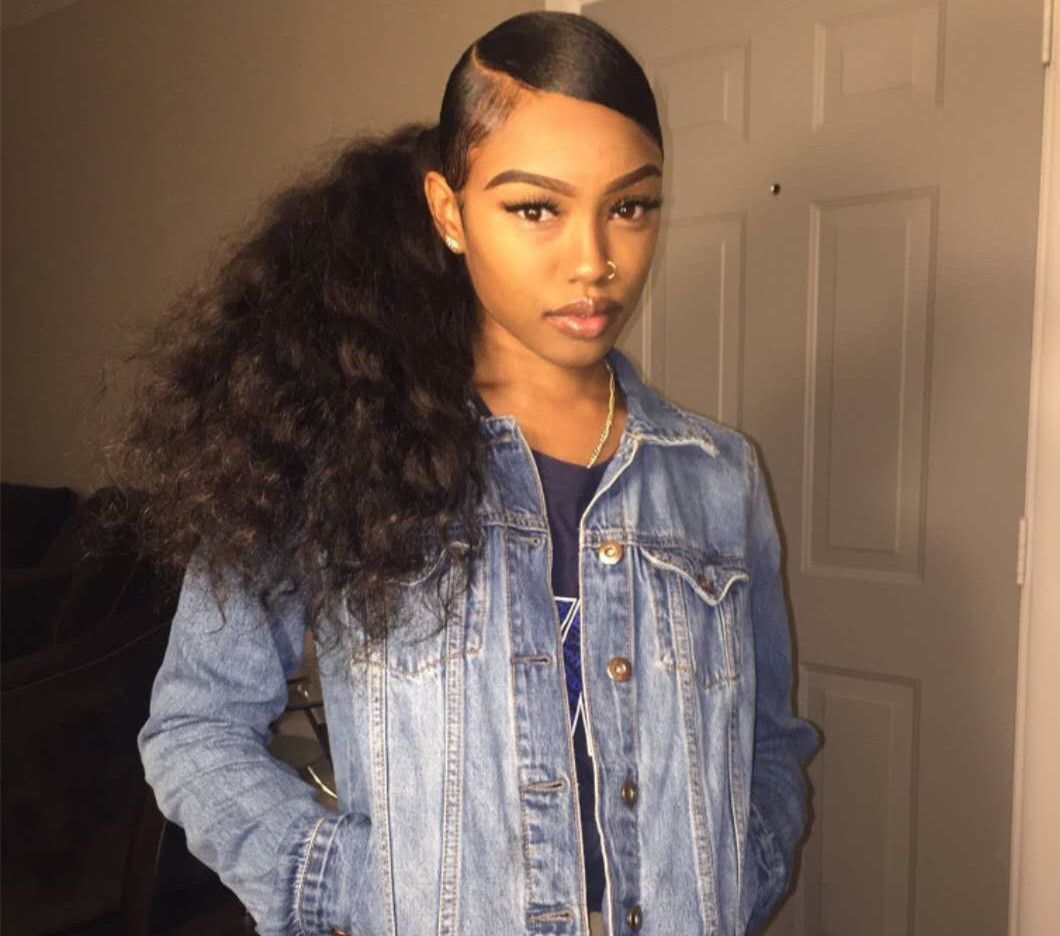 Easy Ponytail Hairstyles Clips human Hair Drawstring Ponytail natural 1b Kinky Curly Drawstring pony tail Virgin Easy Ponytail Hairstyles Clips human Hair Drawstring Ponytail natural 1b Kinky Curly Drawstring pony tail Virgin