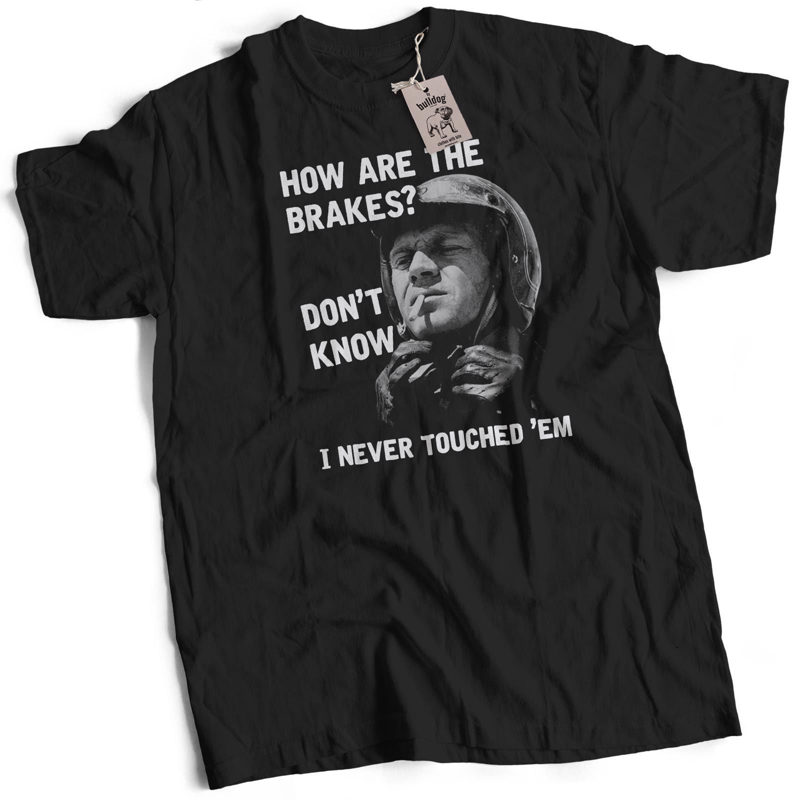 t shirt triumph steve mcqueen