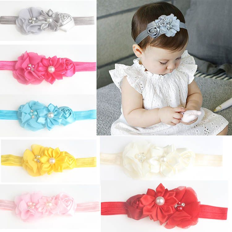 baby girl ribbon headbands