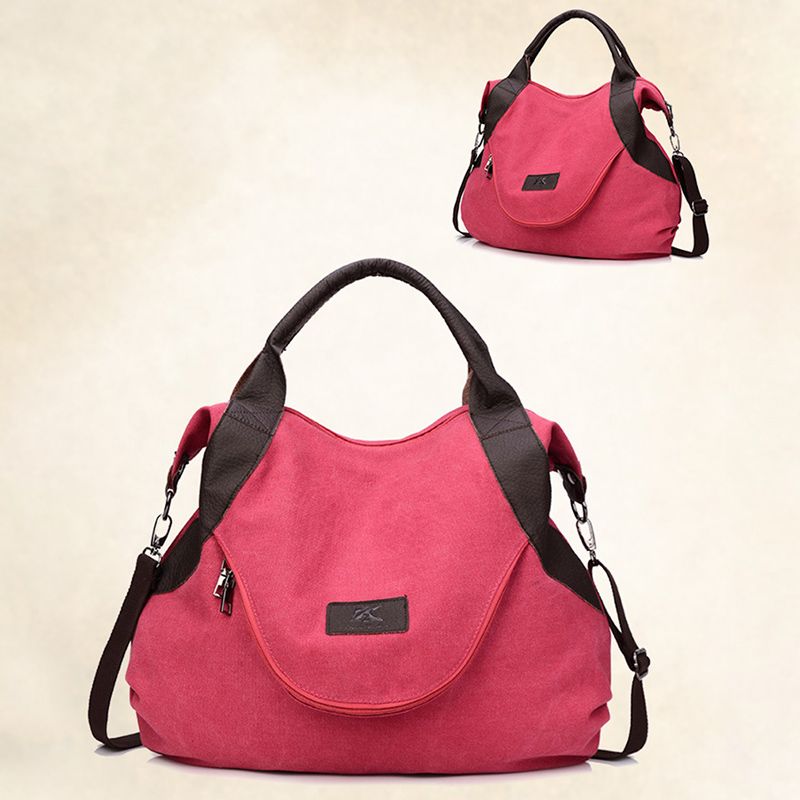 red postman bag