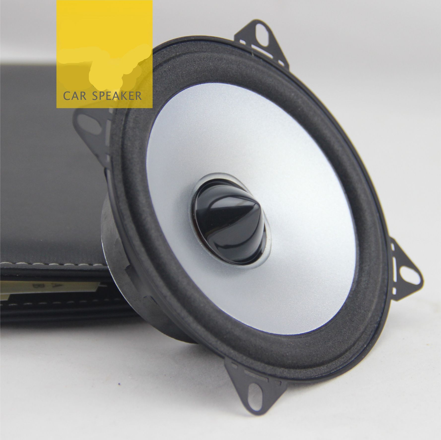 Grey US Converted 4 Inch Silver Single Car Horn LB PS1401D Van Horn