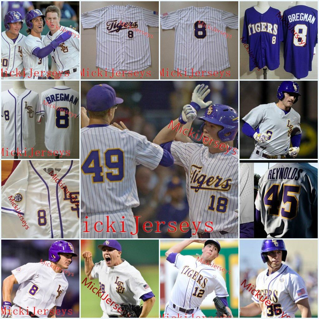 custom lsu baseball jersey