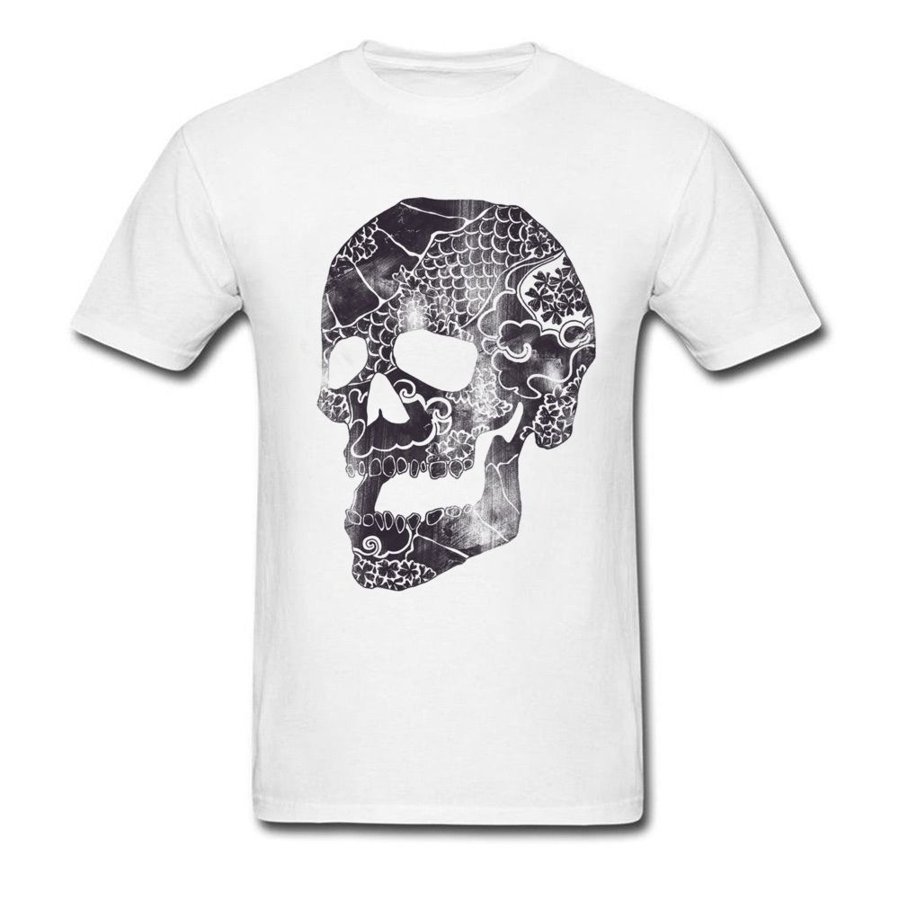 magliette con teschio uomo