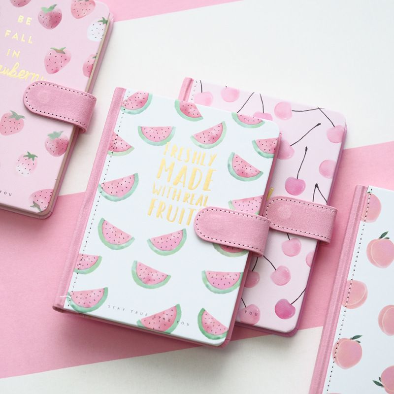 2020 Fruit Girl Hard Cover Diary Beautiful Notebook Journal Cute Notepad Free Note Stationery Gift From Jmqj88 11 23 Dhgate Com