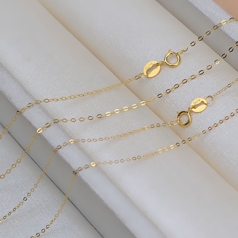 100% Genuine 18K Gold Chain 18 Inches 