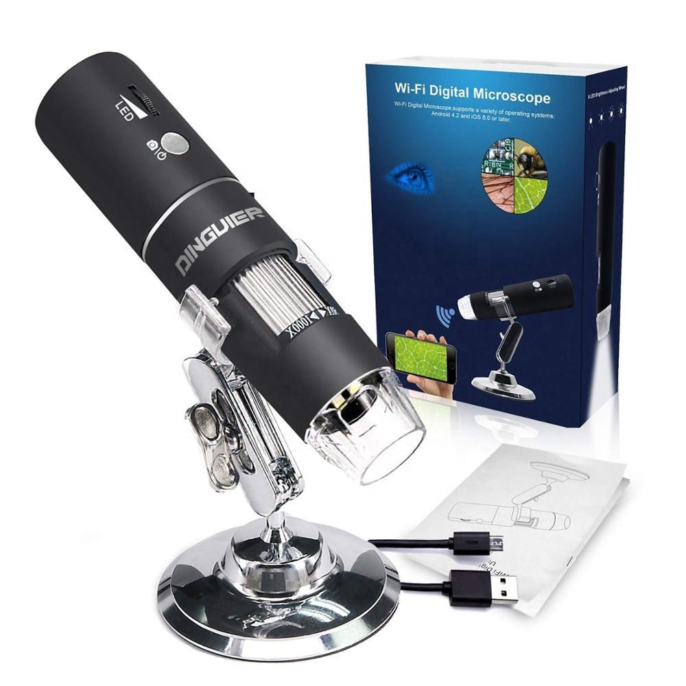 2020 Wireless Digital WiFi USB Microscope 50X To 1000X Magnification