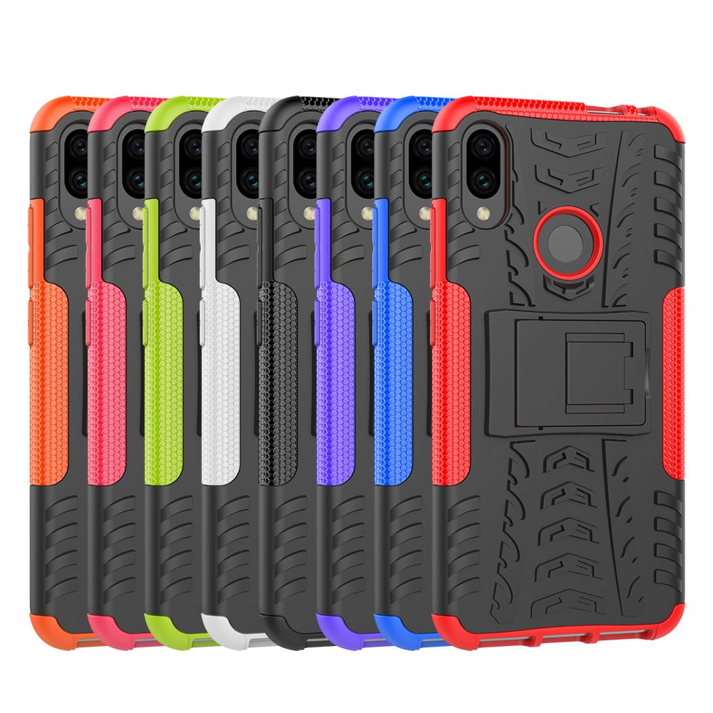 Venda Por Atacado De BRAND Para Xiaomi Redmi Nota 7 Caso Híbrido Armadura  Hard Case Protectior Capa Para Redmi Nota 7 Carcaça Red Mi Note7 Tampa  Traseira A $22,68 | DHgate.Com