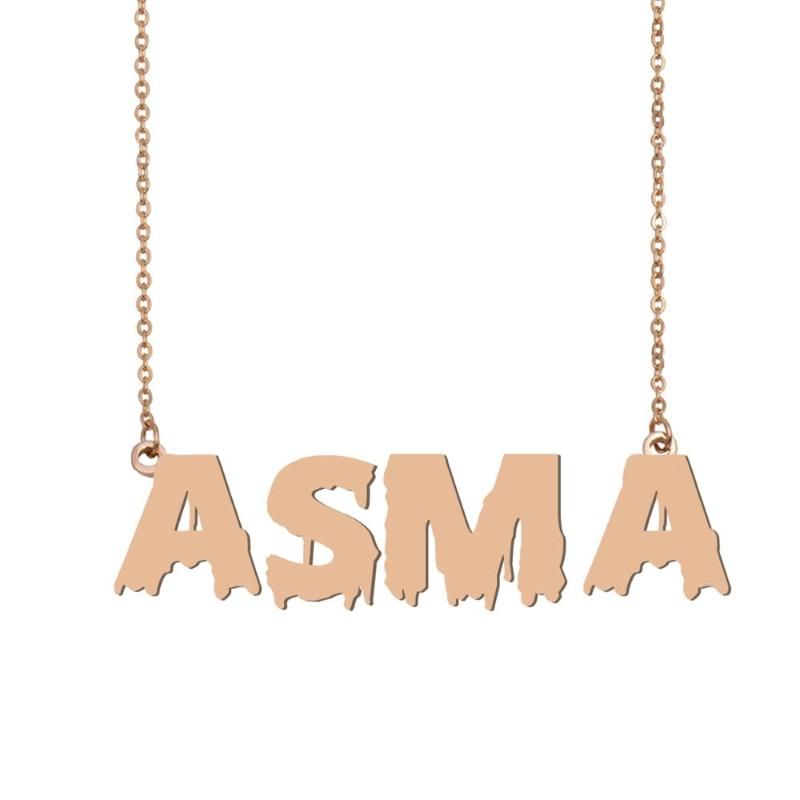 Pendant Necklaces Asma Name Necklace 
