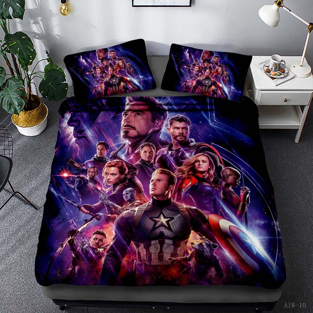 Avengers League Spider Man Bedroom Sets Bedding Luxury Bedding