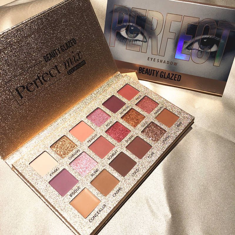 Original Beauty Glazed Eye Shadow Palette Perfect Makeup Eyeshadow