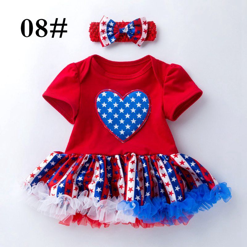 1st 4th of july baby girl outfit