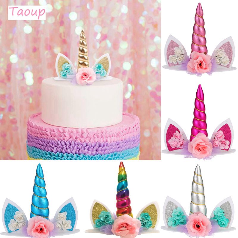 Yisscen Cake Topper Unicornio Mini Juego Figuras Niños Unicornio Mini Juguetes Juguete PVC para Baby Shower Fiesta de cumpleaños Pastel Decoración Suministros 12 Piezas 