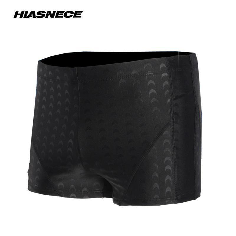 solid black swim trunks