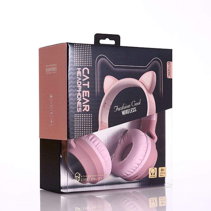 Cat ear headphones fashion cool wireless clearance