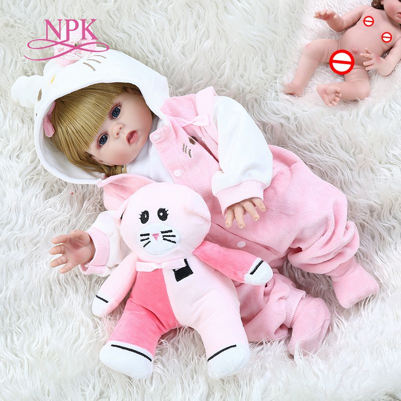 48cm Full Body Soft Silicone Bebe Doll Reborn Baby Girl In Pink Kitten Dress Set Lifelike Flexible Baby Doll From Rebornbaby 86 34 Dhgate Com 48cm Full Body Soft Silicone Bebe Doll Reborn Baby Girl In Pink Kitten Dress Set Lifelike Flexible Baby Doll From Rebornbaby 86 34 Dhgate Com