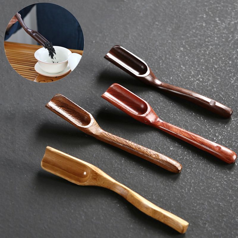2021 Bamboo Tea Spoon Honey Sauce Suger Spoons Eco Friendly Wooden