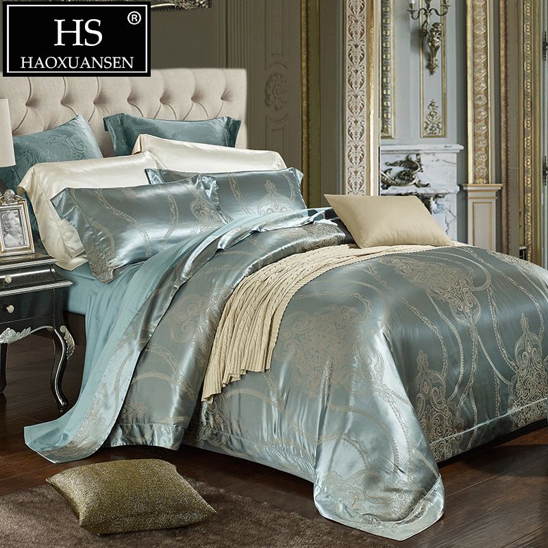 Baroque Bedding Sets 19momme Mulberry Silk Lyocell Tencel Fibre