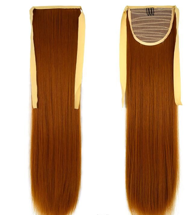008 Europe And The United States Synthetic Ponytails Clip In On