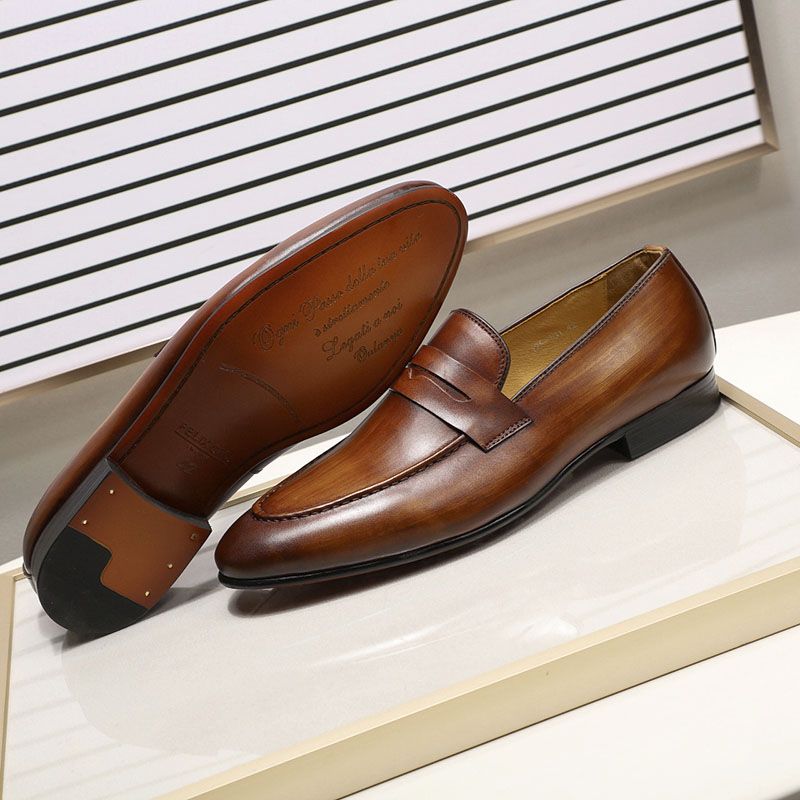 casual penny loafers mens