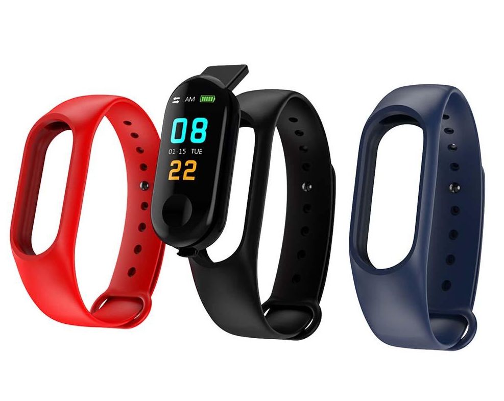 m3 waterproof smart fitness band
