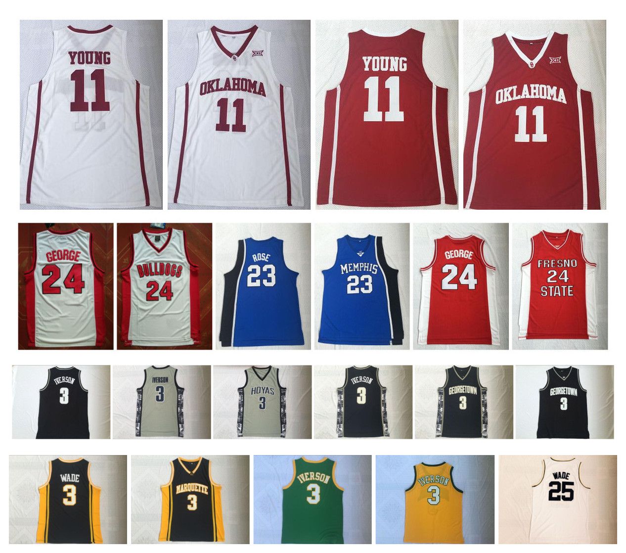 allen iverson memphis jersey