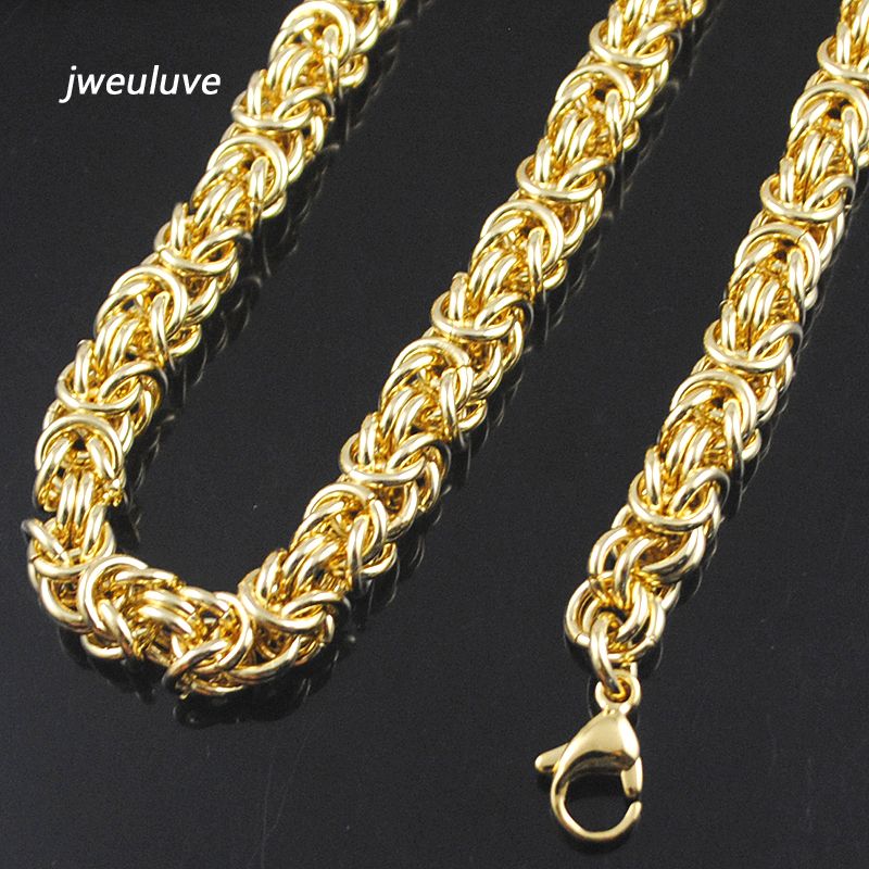 huge gold chain necklace