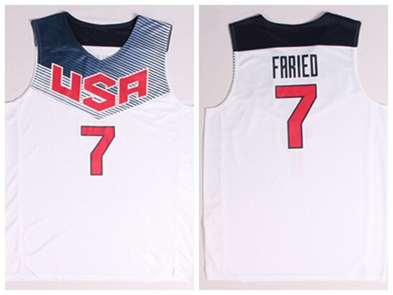 2014 USA Basketball Jersey Dream Team Eleven 4 Stephen Curry 5 Thompson 6  Derrick Rose 10 Kyrie Irving James Harden Kevin Durant National From  Top_sport_mall, $14.04
