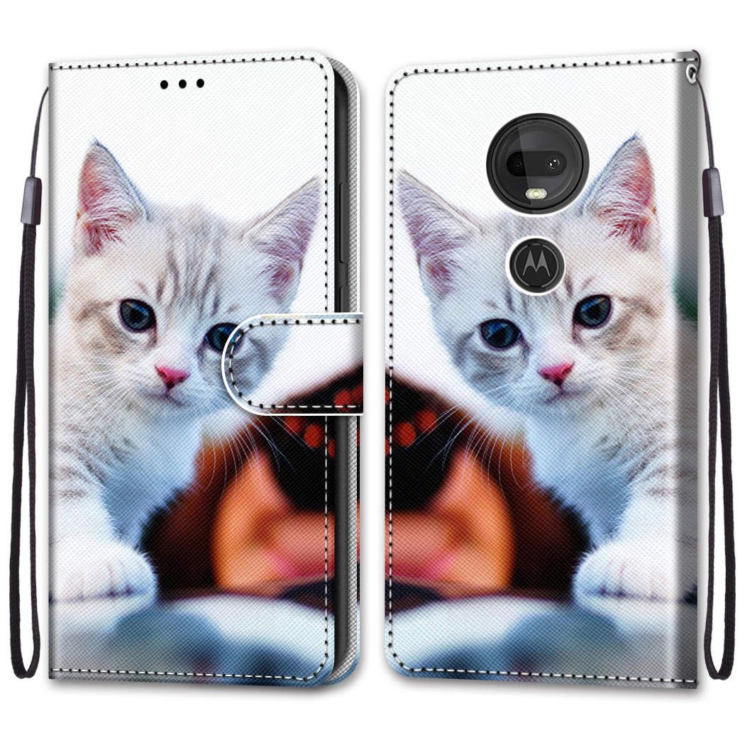 For Motorola Painted Case Filp Cover Stand Wallet With Card Slot Moto G7 /  Plus / G7 Play Eu / G7 Power Eu From Jiaxin008, $3.83 | DHgate.Com