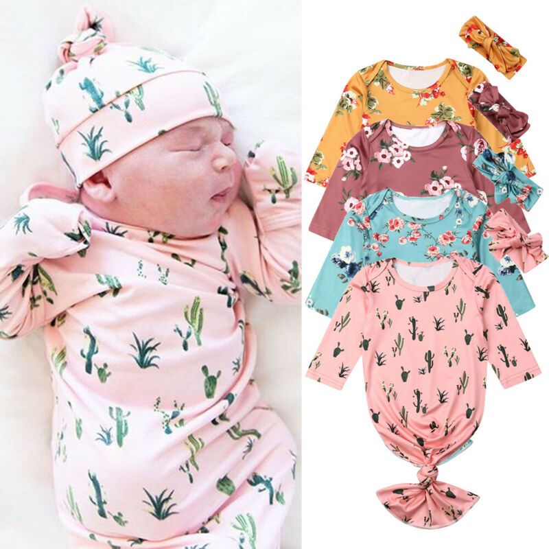 girl swaddles