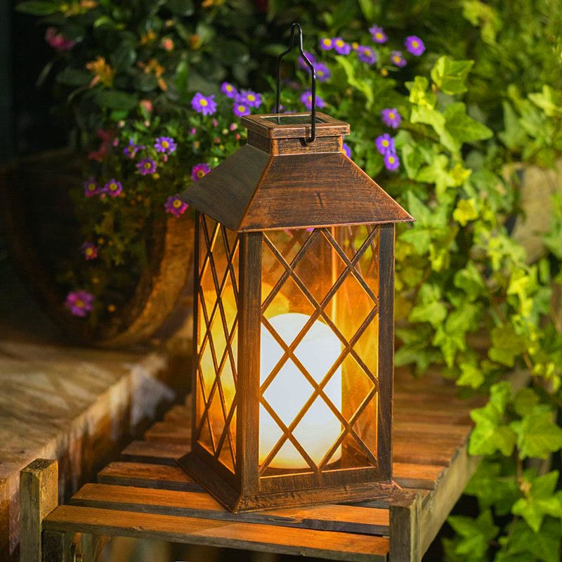 solar lanterns hanging outdoors large