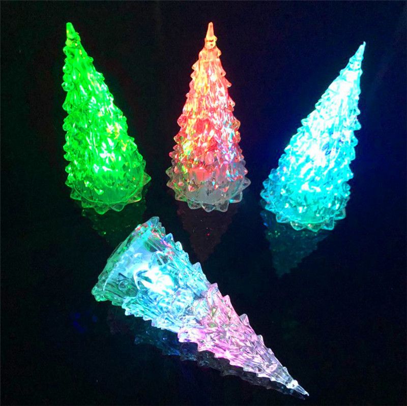 Acquista Acrilico Albero Di Natale LED Colorati Night Lights Bambini Ardore  Giocattoli Flash LED Le Vacanze Decorazione Della Lampada Di Natale Picc A  154,48 € Dal Egocig | DHgate.Com