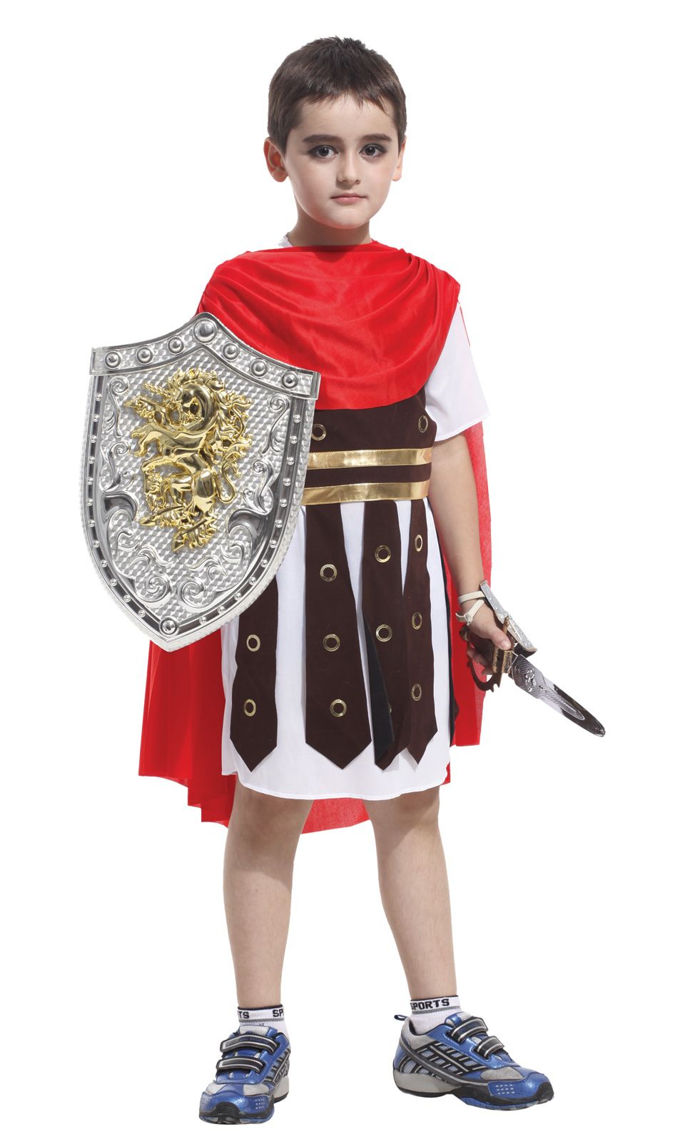 Revelar Doctor en Filosofía Observar Shanghai Story Niños Gladiador romano Soldado Disfraz Niño Guerrero griego Hercules Cospaly Outfit Revelar Doctor en Filosofía Observar Shanghai Story Niños Gladiador romano Soldado Disfraz Niño Guerrero griego Hercules Cospaly Outfit