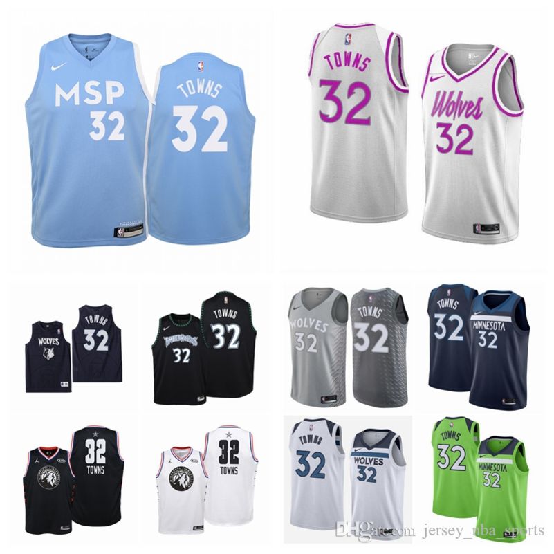 karl anthony towns city edition jersey